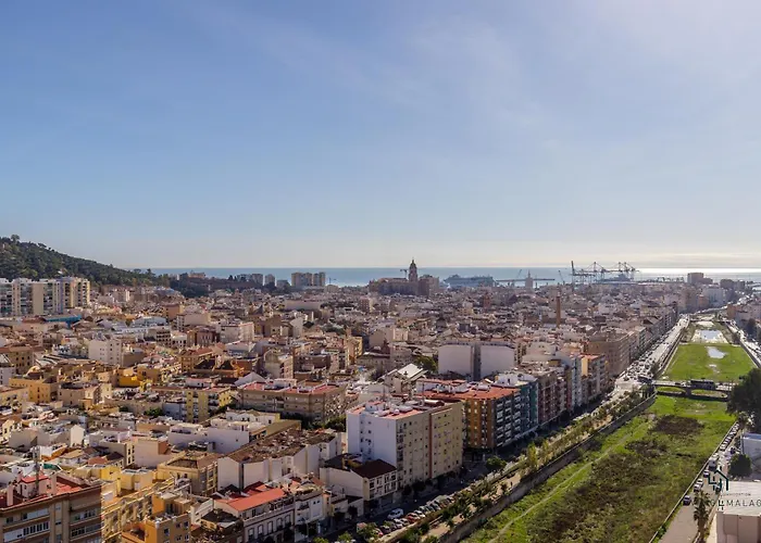 شقة Living4malaga Tower Horizon مالقة